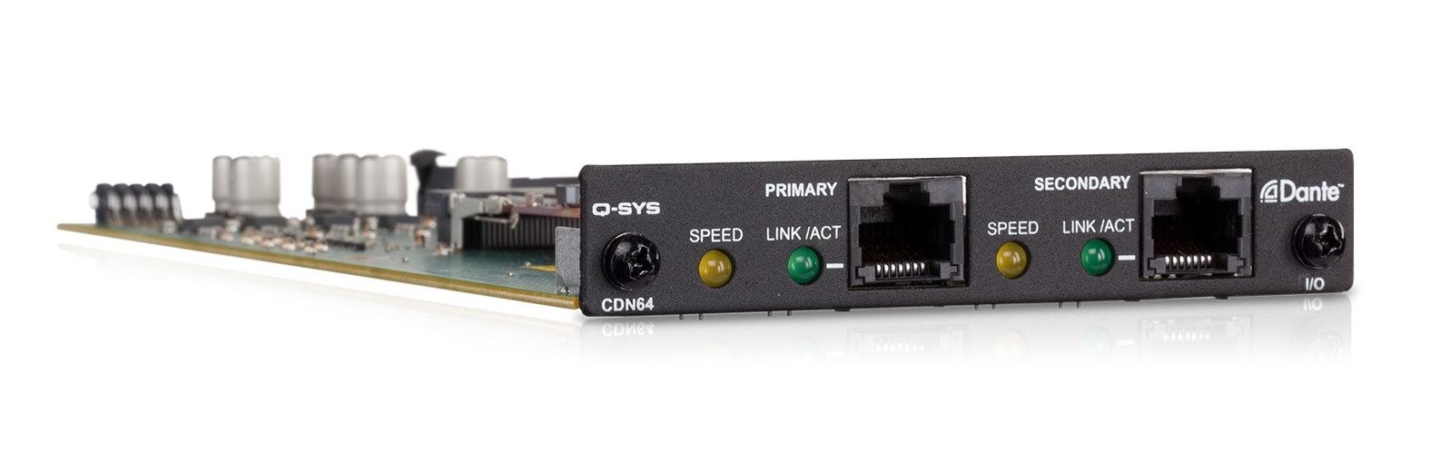 Qsc Cdn64 Dante Card 64 X 64
